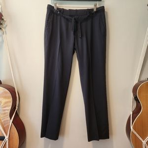 Helmut Lang Wool Belted Dress Pants